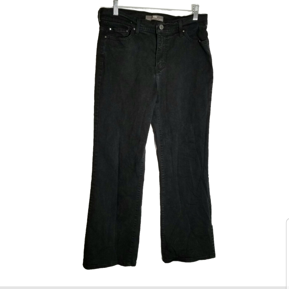 Levi's 512 Jeans Women's 12 Medium Black Perfectly Slimming Boot Cut Studded